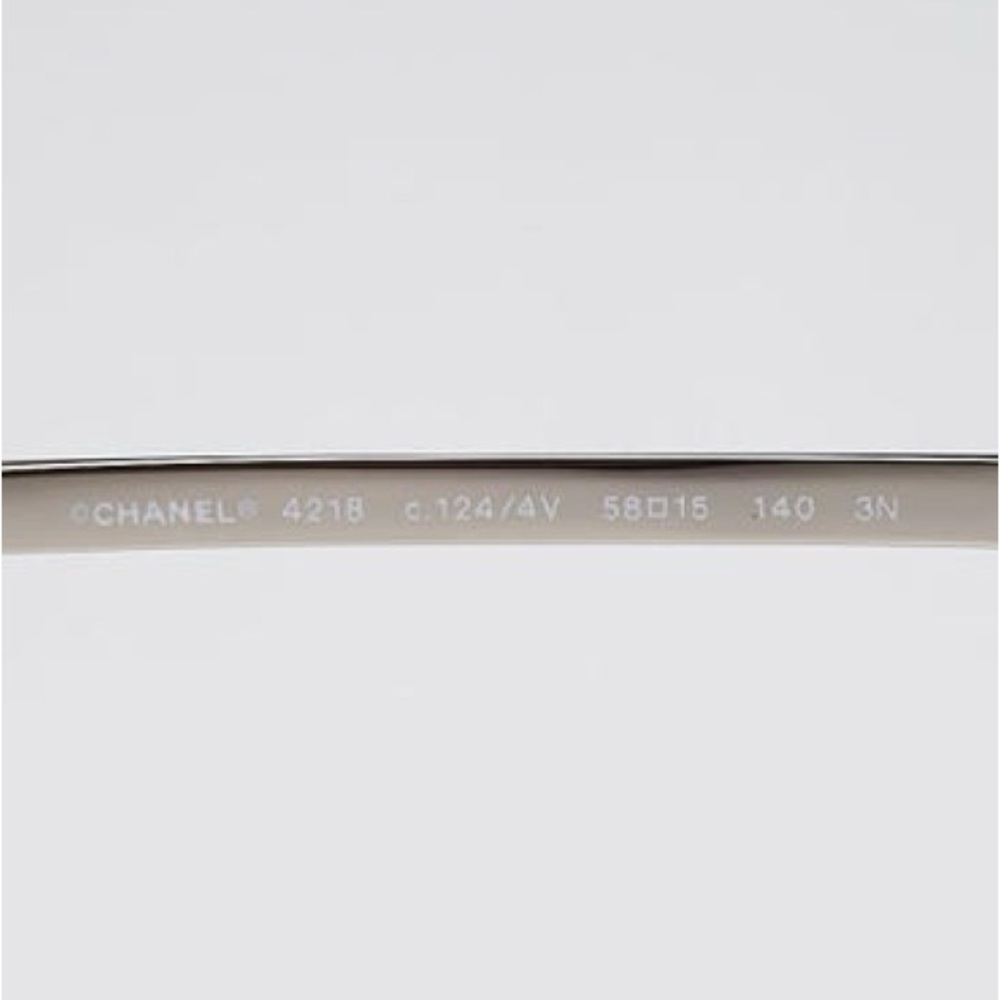 CHANEL
Silvertone Metal And Purple Tinted Sunglasses-4218 - Picture 6 of 10